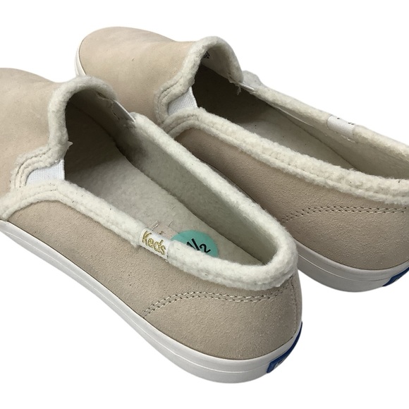 Keds Double Decker Women’s Sneakers Faux Shearling Size 8.5 Medium US Cream - Picture 2 of 9
